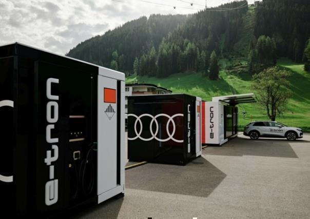 Offizielle Shuttle-Flotte von Audi erstmals zu 100 Prozent elektrifiziert